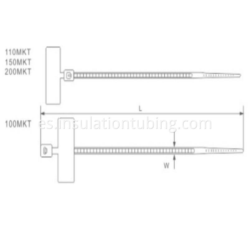 nylon Marker Cable Ties graphic